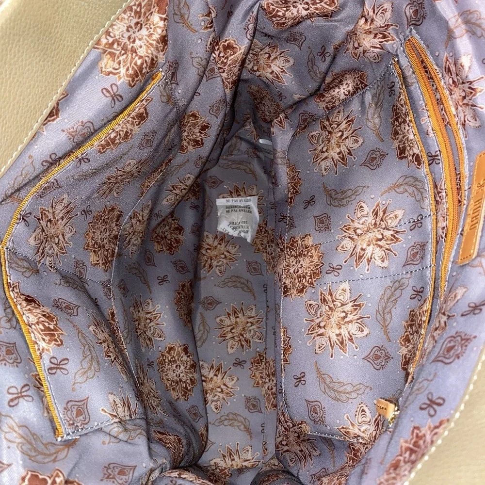 Hobo International Lure Bag Mushroom Brown New With Tags $329 Luxury Velvet Hide